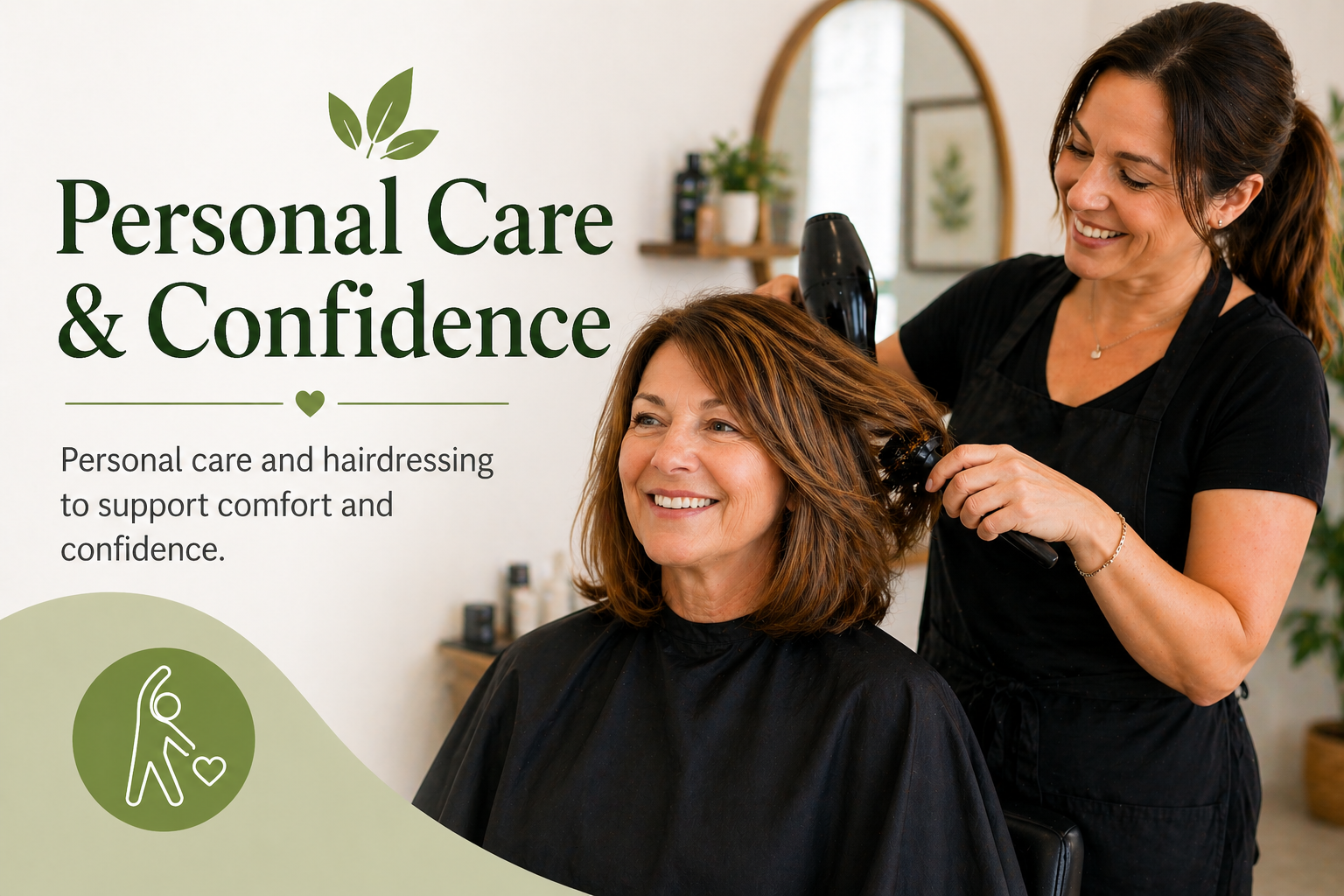NDIS hairdressing and personal care support in Melbourne